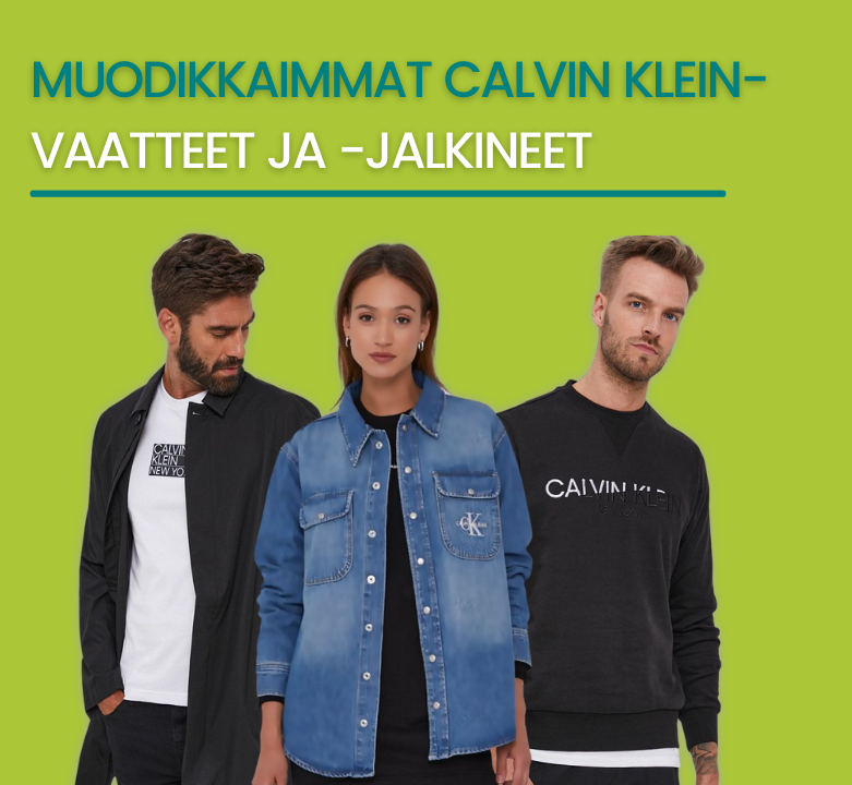 Hyödynnä parhaat Calvin Klein-tarjoukset!